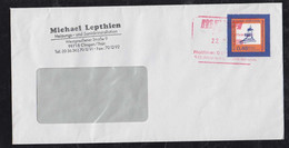 BRD Privatpost SVR Briefkurier 2009 Brief Clingen - Private & Local Mails