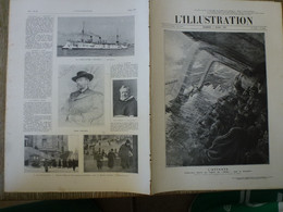 L'Illustration Mars 1907 Epave Du Berlin Cochères Paris Japon Tokio Lac Shinobazu Akoninji N'tem Afrique Occidentale - L'Illustration