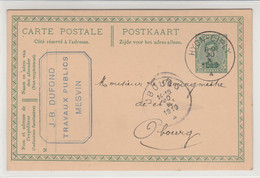 Hyon-Ciply Pour Obourg / Cachet Privé Mesvin - Superbe Et Grande Fraîcheur - Fortune Cancels (1919)