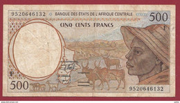 République Centrafricaine-- 500 Francs 1994 (Sign 16) Dans L 'état (11) - Central African Republic