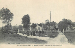 LIFFOL Le GRAND-ancien Moulin Fabrique De Sièges De Style - Liffol Le Grand