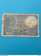 Billet De 10 Francs Minerve / 9-1-1941 / Q.83664 Dans L 'état - 10 F 1916-1942 ''Minerve''