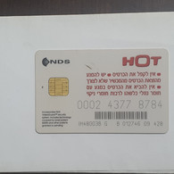 Israel- HOT-(nds)-(A)-(0002-4377-8784)-(Looking From Chip)-good Card - Israel