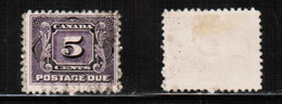 CANADA   Scott # J 4 USED (CONDITION AS PER SCAN) (CAN-101) - Port Dû (Taxe)