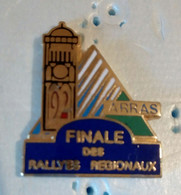 Pin's Finale Des Rallyes Régionaux ARRAS 92 - Rallye