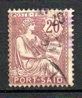 Col24 Colonies Port Said N° 27 Oblitéré  Cote 2,75€ - Used Stamps