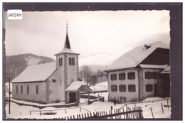 LES SCIERNES D'ALBEUVE - L'EGLISE ET LA CURE - TB - Albeuve