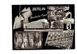 Cpm - BERLIN - Deutsche Oper - Théâtre Opéra - Acteurs Spectacle - Mur De Berlin