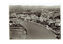 Cpm - 01 - AIN - TREVOUX - La Vallée De La Saône Et La Ville - Péniche - 44591 Cellard - 1961 - Trévoux