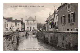 (10) 241, Mussy Sur Seine, Martin 10, Le Canal La Poste - Mussy-sur-Seine
