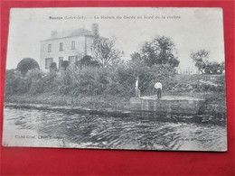 BOUAYE - La Maison Du Garde Au Bord De La Riviere - Animé - Tbe - Bouaye