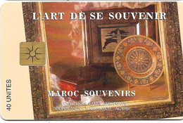 @+ Maroc - 40U - L'art De Se Souvenir - Gem 1B - Morocco