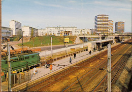 Carte Postale : 95 : GARGES SARCELLES : La Gare S. N. C. F. - Garges Les Gonesses