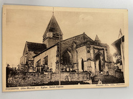 POISSONS . Eglise Saint-Aignan Construite En 1530 - Poissons