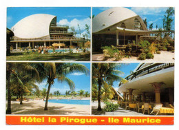 ILE MAURICE --1987--FLIC-EN-FLAC--HÖTEL  "La Pirogue "--Multivues --beau Timbre....cachet......à Saisir - Mauritius