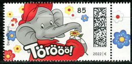BRD - Mi 3677 ✶✶ #  (F) - 85c  Benjamin Blümchen  Ausg.: 03.03.2022 - Unused Stamps