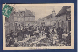 CPA [21] Côte D'Or > Auxonne Marché Aux Asperges Market Circulé - Auxonne