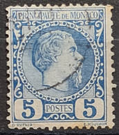 MONACO 1885 - Canceled - Sc# 3 - Used Stamps
