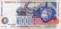 South Africa 100 Rand ND 1994 VF P-126a "free Shipping Via Registered Air Mail" - Sudafrica