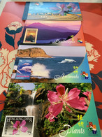 Hong Kong Stamp Booklet WWF But No Sign Landscapes  Dolphin Mountain Waterfall - Covers & Documents