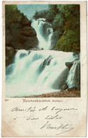 CPA Suisse. Reichenbachfall. Meyringen, Non Divisé, Circulé 1900 - Reichenbach Im Kandertal