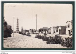 AVEIRO - Lighthouse Farol Phare - Real Photo Postcard - Portugal - Aveiro