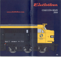 Catalogue ELECTROTREN 2006 COLECCION RENFE HO 1/87 - En Espagnol - Sin Clasificación