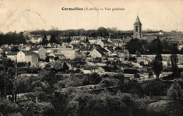 CPA Cormeilles Vue Générale Seine Et Oise 95] Val D'Oise > Cormeilles En Parisis Circulée Cachet Timbre 1913 - Cormeilles En Parisis