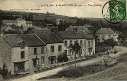 RARE CHATELUS LE MARCHAIX VUE GENERALE - Chatelus Malvaleix