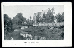 CPA - Carte Postale - Belgique - Hal - Pont Canal (CP19777) - Halle