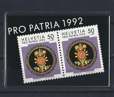 Suisse: Carnet Pro  Patria 1992 - C 1399 ** - Blocchi