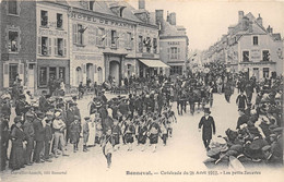 28-BONNEVAL- CAVALCADE DU 28 AVRIL 1912, LES PETITS ZOUAVES - Bonneval