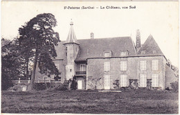 St-Paterne  -  Le Château , Vue Sud - Saint Paterne