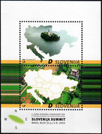 2002 Treffen Der Staatspräsidenten Mitteleuropas Mi Bl 15 / Sc 501 / YT BF 14 Postfrisch / Neuf Sans Charnier / MNH [mu] - Eslovenia
