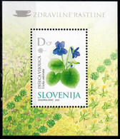 2002 Heilpflanzen Block Mi Bl 14 / Sc 500 / YT BF 13 Postfrisch / Neuf Sans Charniere / MNH [mu] - Slovénie