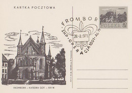 Poland Postmark D71.09.28 Fro: FROMBORK Scouting Operation 1001 - Interi Postali