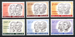 BE   1176 - 1181   XX   ---   Culturelle  --  Personnalités  --  COB :  21  Euros - Unused Stamps