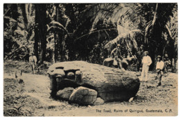 REPUBLICA DE GUATEMALA - THE TOAD, RUINS OF QUIRIGUA', GUATEMALA, C.A. - Guatemala