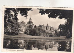 A8878) Schloß BÜCKEBURG - Wetansicht Mit Spiegelung Im Wasser ALT 1957 - Bueckeburg