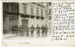 CPA Paris 75. Fort Chabrol (1899), Dos Non Divisé, Animée - Otros & Sin Clasificación