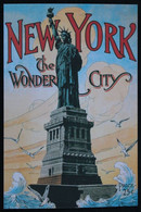 USA New York City Statue Of Liberty ETATS-UNIS Statue De La Liberté Illustration - Statue Of Liberty