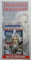 FLYERS PUBLICITAIRE PARALLELES JODOROWSKY GIMENEZ 1998 - Objets Publicitaires