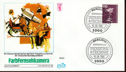 Berlin FDC Aus 1982 Ex 10 Items  Gestempelt / Used / Oblitéré (Berl 030) - 1981-1990
