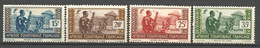 AEF N° 38 / 39 / 40 / 42  NEUF**  SANS CHARNIERE 2 En Gom Coloniale  / MNH - Unused Stamps