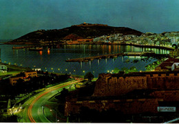 CEUTA - Nocturno Desde La Avenida De Africa - Ceuta