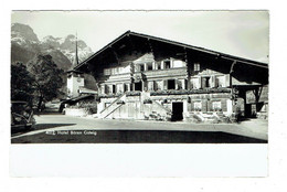 SUISSE Hotel  BAREN GSTEIG Plan Peu Courant - Gsteig Bei Gstaad