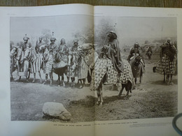 L'Illustration Avril 1907 Mission Moll Léré Cavaliers Moudan Mali Marakech Afrique Bayas Labbis - L'Illustration