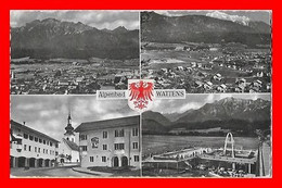 CPSM/pf WATTENS (Autriche)  Alpenbad Wattens, Multivues...N878 - Wattens