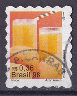 Brasilien Marke Von 1998 O/used (A2-5) - Gebraucht