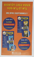 Dépliant Flyers DVD TINTIN ATLAS 2003 - Objets Publicitaires